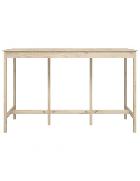 Tavolo da Bar 180x80x110 cm in Legno Massello di Pino