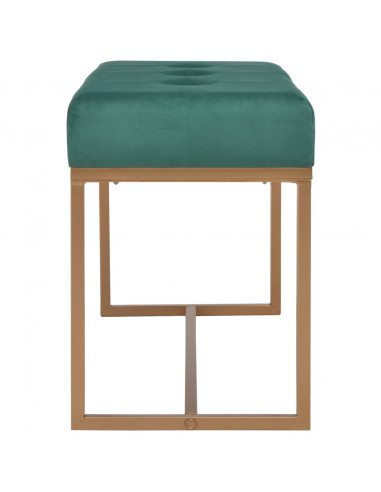 Panca 80 cm in Velluto Verde