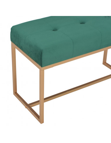 Panca 80 cm in Velluto Verde