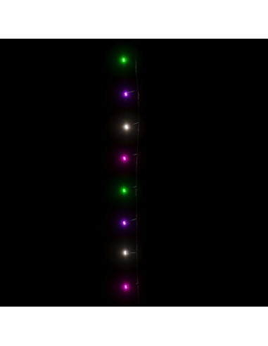 Stringa LED con 300 Luci LED Pastello Multicolore 30 m in PVC