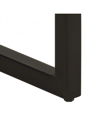 Tavolo da Pranzo 110x50x76 cm in Legno Massello di Mango