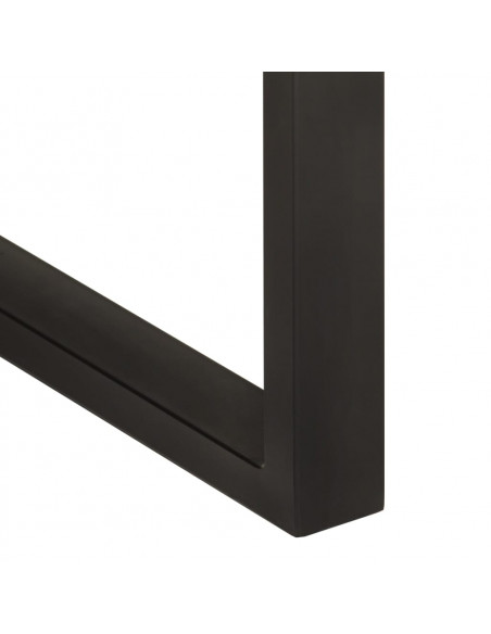 Tavolo da Pranzo 110x50x76 cm Legno Massello di Acacia