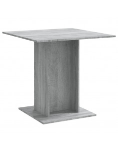Tavolo da Pranzo grigio sonoma 80x80x75 cm in Legno Multistrato 2
