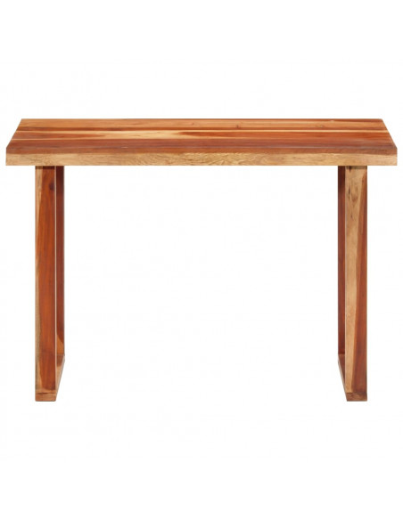 Tavolo da Pranzo 110x50x76 cm Legno Massello di Acacia