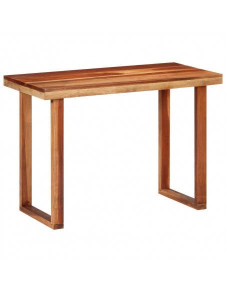 Tavolo da Pranzo 110x50x76 cm Legno Massello di Acacia