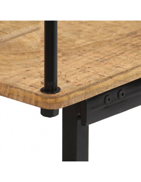 Panca 120x40x70 cm in Legno Massello di Mango