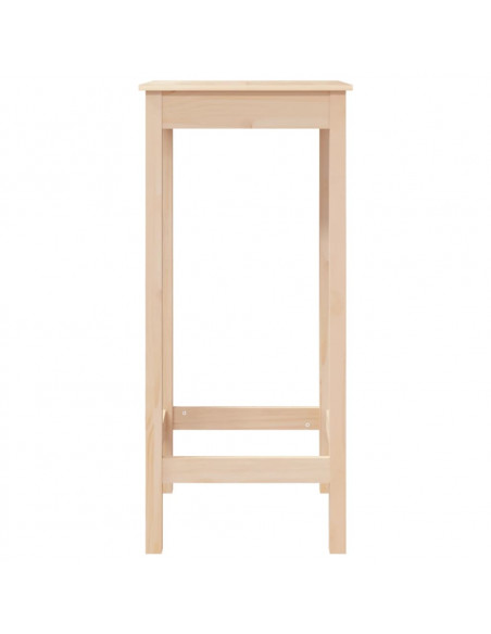 Tavolo da Bar 50x50x110 cm in Legno Massello di Pino