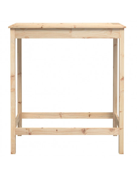 Tavolo da Bar 100x50x110 cm in Legno Massello di Pino