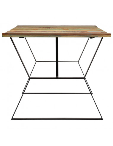 Tavolo da Pranzo 180x90x76 cm in Legno Massello di Recupero