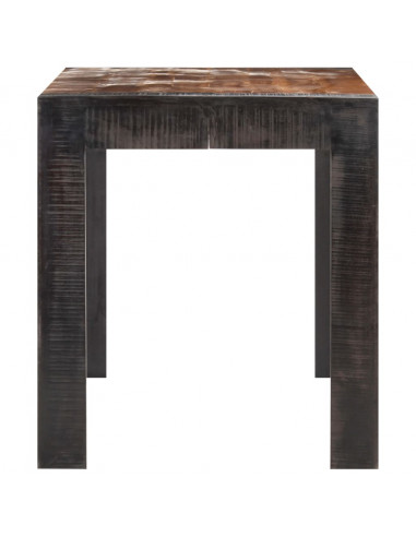 Tavolo da Pranzo 140x70x76 cm in Legno Massello di Mango Grezzo