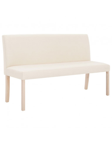 Panca 139,5 cm Crema in Poliestere