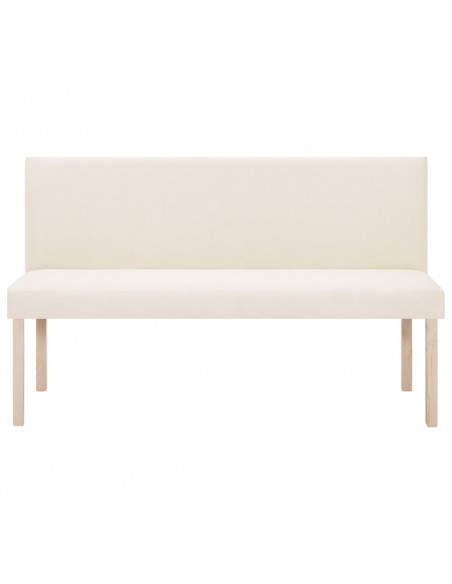 Panca 139,5 cm Crema in Poliestere