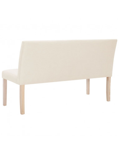 Panca 139,5 cm Crema in Poliestere