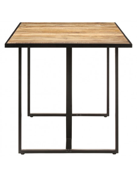 Tavolo da Pranzo 180 cm in Legno di Mango Grezzo