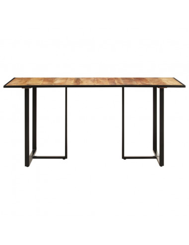 Tavolo da Pranzo 200 cm in Legno di Mango Grezzo