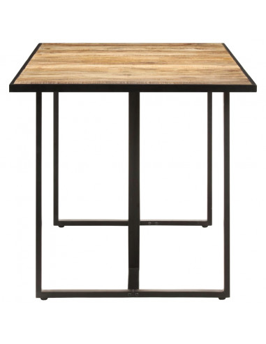 Tavolo da Pranzo 200 cm in Legno di Mango Grezzo