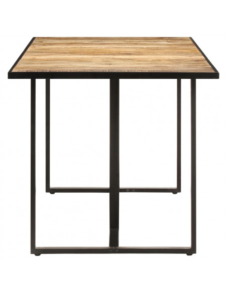 Tavolo da Pranzo 200 cm in Legno di Mango Grezzo