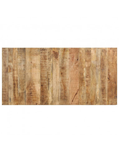 Tavolo da Pranzo 160x80x76 cm in Legno di Mango Grezzo