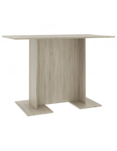 Tavolo da Pranzo Rovere Sonoma 110x60x75cm in Legno Multistrato
