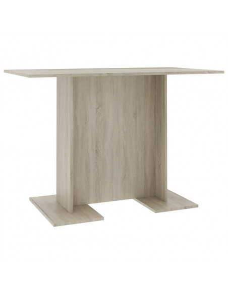 Tavolo da Pranzo Rovere Sonoma 110x60x75cm in Legno Multistrato