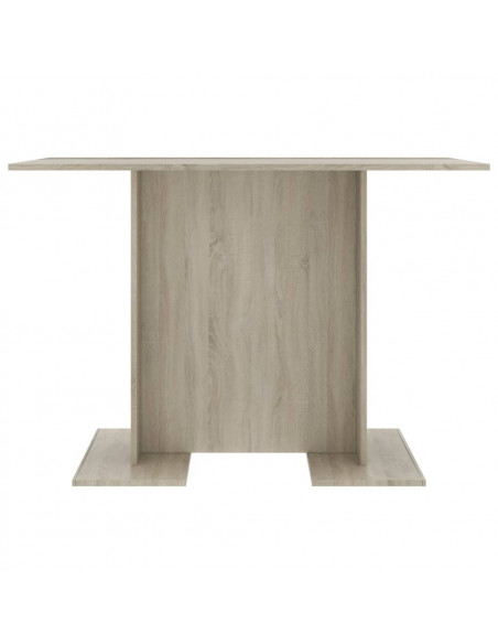 Tavolo da Pranzo Rovere Sonoma 110x60x75cm in Legno Multistrato
