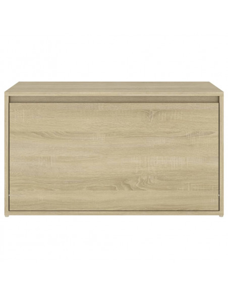 Panca da Ingresso 80x40x45 cm Rovere Sonoma Truciolato