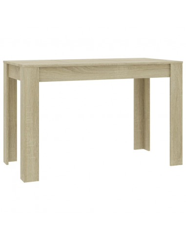 Tavolo da Pranzo Rovere Sonoma 120x60x76cm in Legno Multistrato