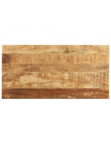 Tavolo da Pranzo 140x70x76 cm in Legno di Mango Grezzo
