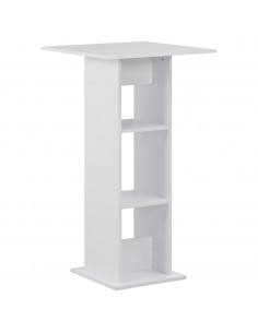 Tavolo da Bar Bianco 60x60x110 cm 2