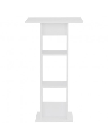 Tavolo da Bar Bianco 60x60x110 cm