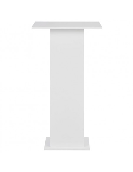 Tavolo da Bar Bianco 60x60x110 cm
