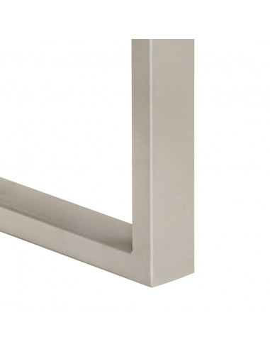 Tavolo da Pranzo 140x70x76 cm in Legno Massello di Acacia