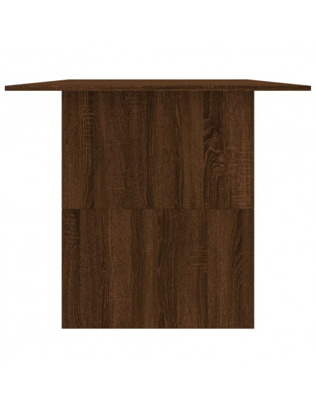 Tavolo da Pranzo Rovere Marrone 180x90x76 cm Legno Multistrato