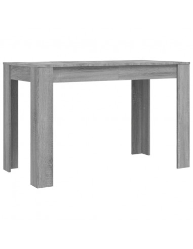 Tavolo da Pranzo Grigio Sonoma 120x60x76 cm Legno Multistrato