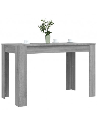 Tavolo da Pranzo Grigio Sonoma 120x60x76 cm Legno Multistrato