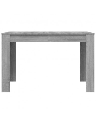 Tavolo da Pranzo Grigio Sonoma 120x60x76 cm Legno Multistrato
