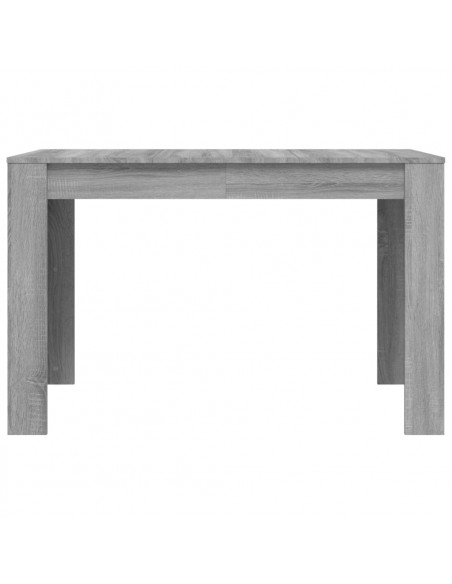 Tavolo da Pranzo Grigio Sonoma 120x60x76 cm Legno Multistrato