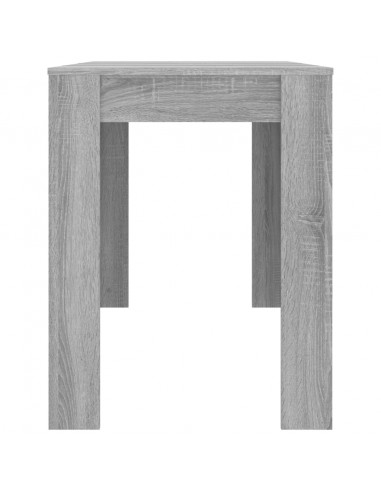 Tavolo da Pranzo Grigio Sonoma 120x60x76 cm Legno Multistrato