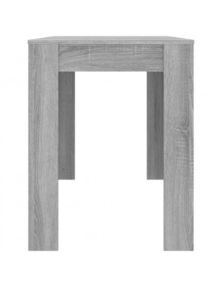 Tavolo da Pranzo Grigio Sonoma 120x60x76 cm Legno Multistrato