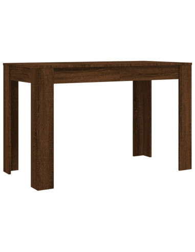 Tavolo da Pranzo Rovere Marrone 120x60x76 cm Legno Multistrato