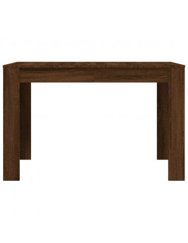 Tavolo da Pranzo Rovere Marrone 120x60x76 cm Legno Multistrato