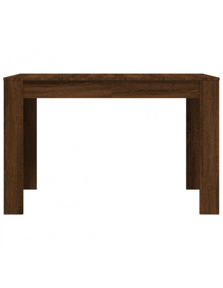 Tavolo da Pranzo Rovere Marrone 120x60x76 cm Legno Multistrato