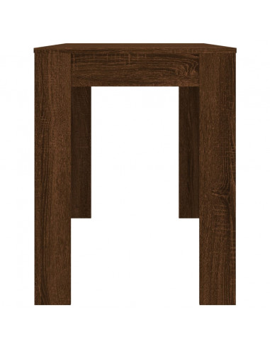Tavolo da Pranzo Rovere Marrone 120x60x76 cm Legno Multistrato