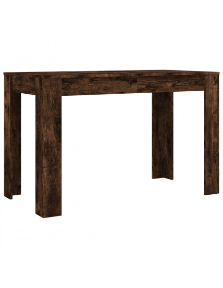 Tavolo da Pranzo Rovere Fumo 120x60x76 cm Legno Multistrato