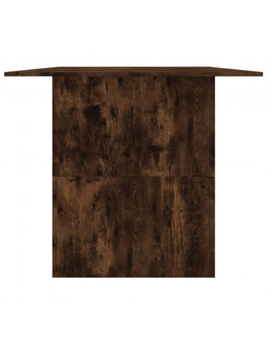 Tavolo da Pranzo Rovere Fumo 180x90x76 cm Legno Multistrato