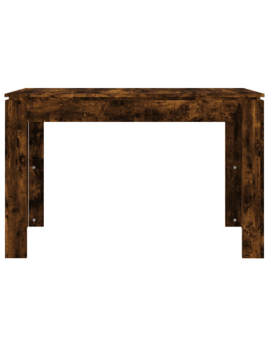 Tavolo da Pranzo Rovere Fumo 120x60x76 cm Legno Multistrato