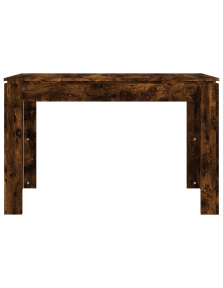 Tavolo da Pranzo Rovere Fumo 120x60x76 cm Legno Multistrato