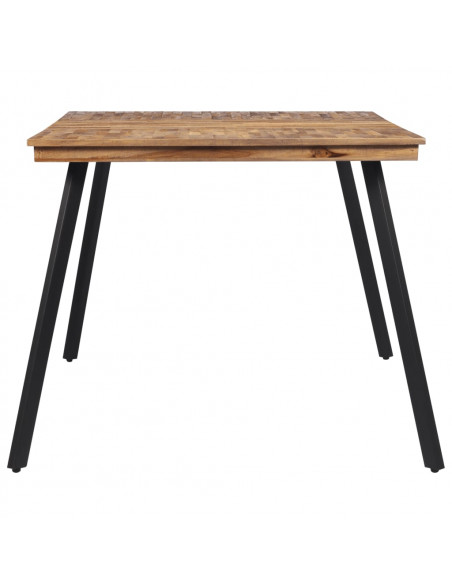 Tavolo da Pranzo 169x98,5x76 cm in Legno Massello di Teak