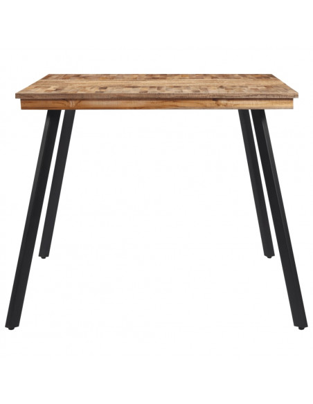 Tavolo da Pranzo 148x97x76 cm in Legno Massello di Teak