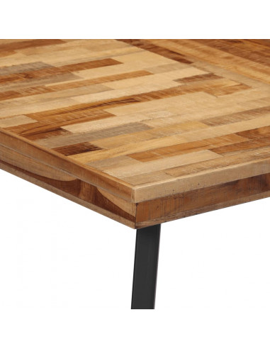 Tavolo da Pranzo 148x97x76 cm in Legno Massello di Teak